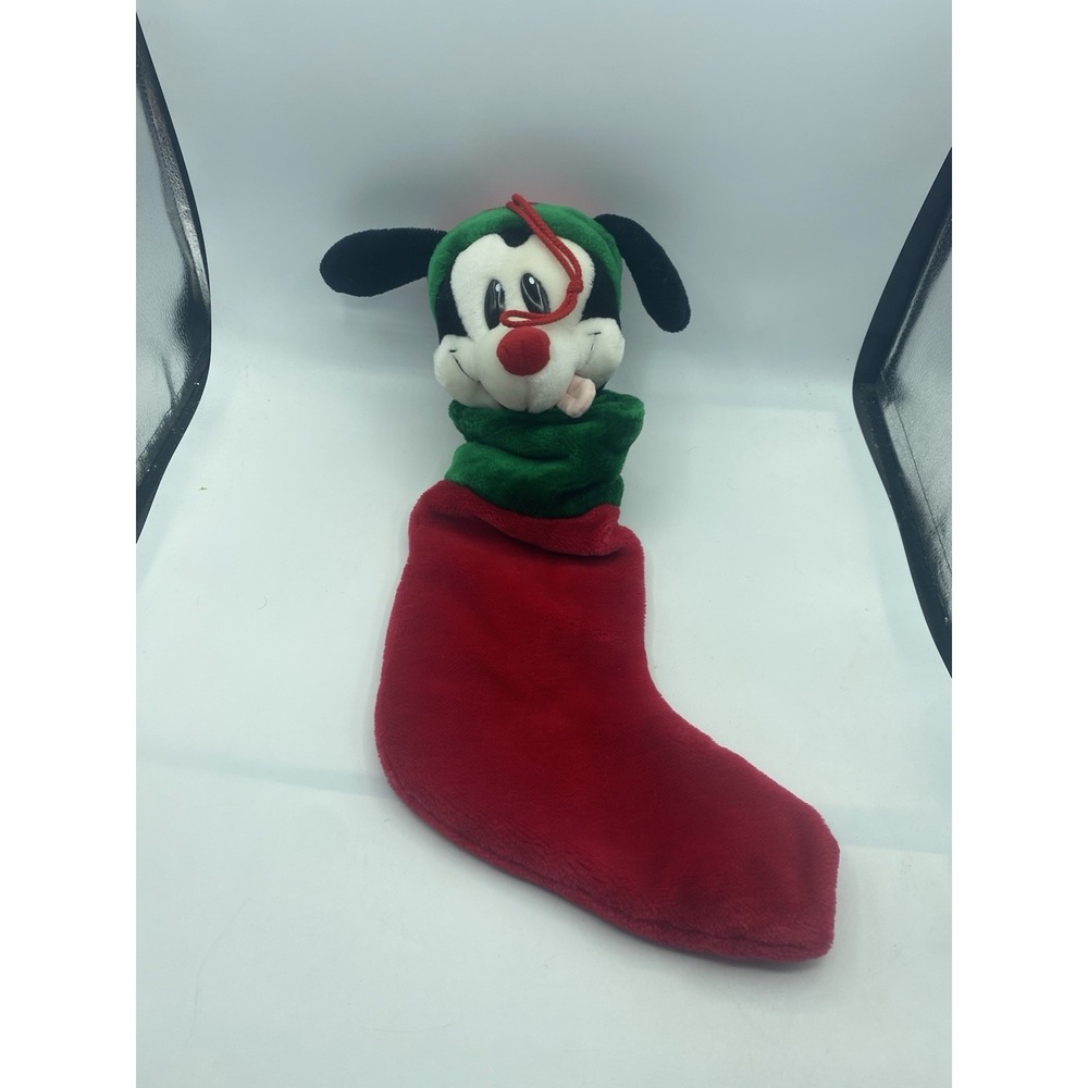 Animaniacs Plush Stocking Yakko Holiday Christmas‎ 1995 Warner Bros Vintage